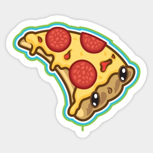 Pizza slice mighty nice! Sticker